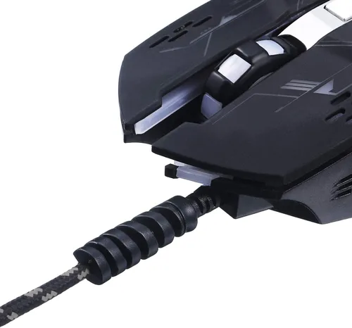 Vista 4 de Jetec 24 piezas protector de cable de carga, protector de cable flexible de silicona, protector de cable de mouse USB en espiral para auriculares