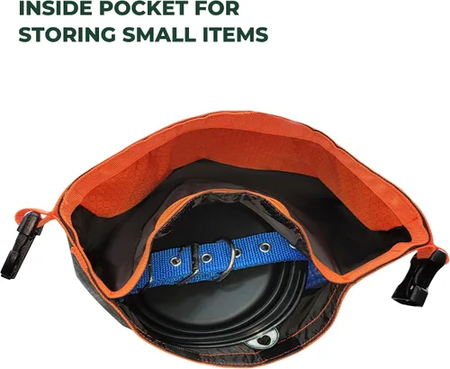 Vista 4 de FXW Bolsa de viaje de comida para perros, 85 tazas y bola protectora de caravana, paquete de 12