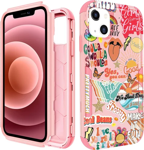 Vista 18 de Funda para iPhone SE 2020/2022/3ª generación, para iPhone 8/7, funda protectora resistente con diseño de flor linda para mujeres, hombres, niñas