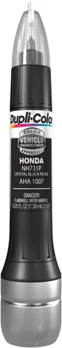 Vista 104 de Dupli-Color AFM0412 - 1 lápiz de pintura automotriz para retoque y reparación de rayones todo en 1 de coincidencia exacta. Color esmoquin negro
