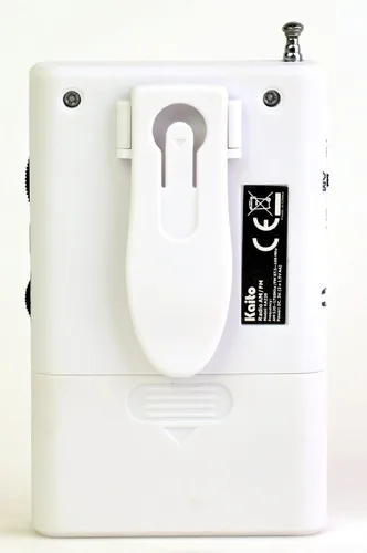 Vista 5 de Kaito KA230 AM FM Radio portátil con gran recepción y diseño (blanco)