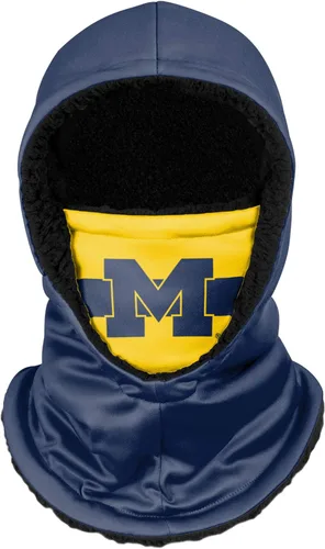 Vista 109 de FOCO NCAA womens Ncaa Team Logo Hooded Gaiter Balaclava Face Cover Negro
