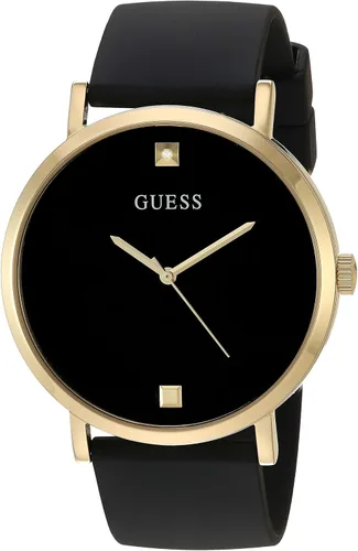 Vista 5 de Guess Reloj de acero inoxidable con esfera de diamante genuino