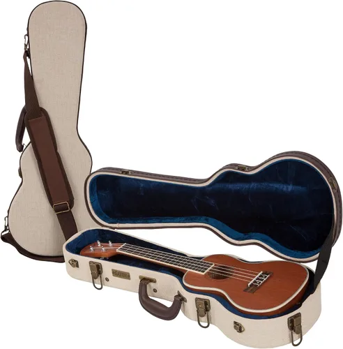 Vista 16 de Gator Cases Journeyman Series Deluxe Wood Case for Resonator Style Acoustic Guitars