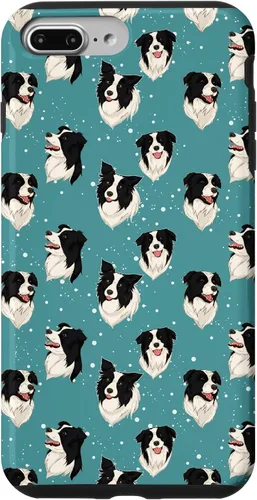 Vista 9 de Funda para iPhone 15 Border Collie con diseño de amante de perros, dueño de perros Border Collie