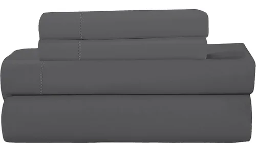 Vista 15 de ROYALE LINENS Juego de sábanas de 3 piezas para cama individual - Ropa de cama de microfibra cepillada suave de 1800 hilos - 1 sábana bajera