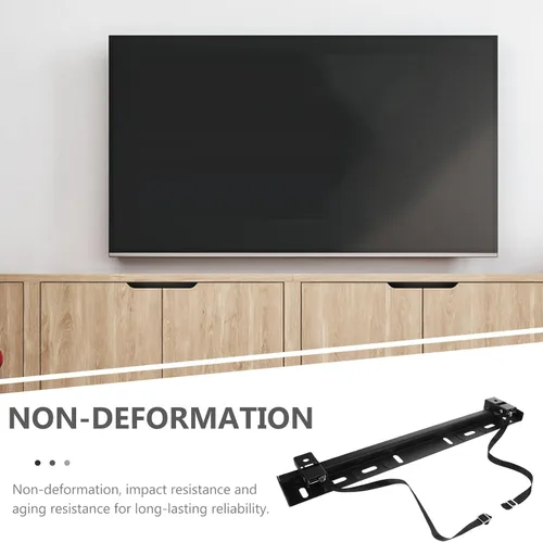 Vista 9 de Studless TV Wall Mount Bracket for 32-65 Inch Curved LCD Tvs, Black