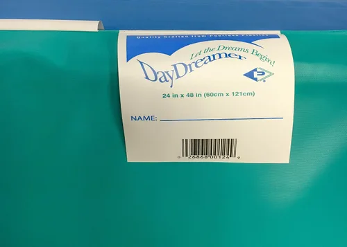 Vista 6 de Kindermat Daydreamer Resto Mat, Azul/Teal, 10-mil vinilo, 1 pulgadas, Azul