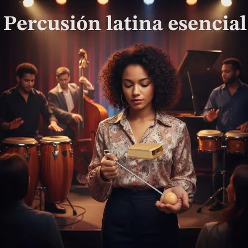 Vista 4 de DOMG Instrumento de percusión Vibraslap, Vibra Slap