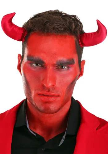 Vista 2 de Disfraz de diablo rojo para adulto Multicolor