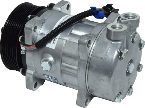 Vista 2 de Compresor de A/C SD7H15 compatible con Kenworth/Peterbilt QR