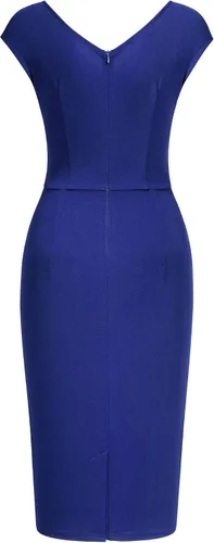 Vista 5 de Miusol - Vestido de estilo vintage delgado sin mangas entallado para mujer