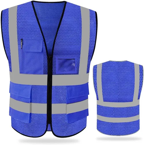 Vista 15 de FEimaX Chaleco de seguridad de alta visibilidad Chalecos de trabajo