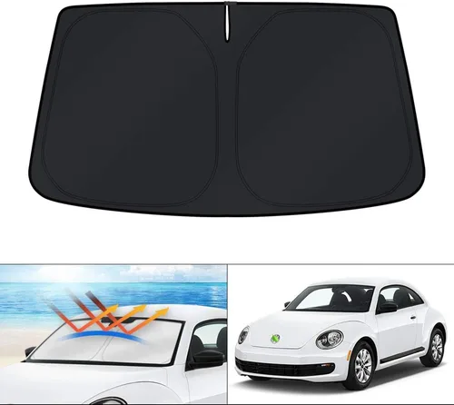 Vista 42 de KUST Parasol para parabrisas para BMW X1 F48 2016, 2017, 2018, 2019, 2020, 2021, 2022, accesorios de ajuste personalizado, parasol plegable
