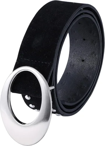 Vista 12 de Manfnee Cinturón de cuero de moda para mujer, cinturón de cuero con tachuelas, cinturones para mujer, para jeans, vestido punk, cinturón