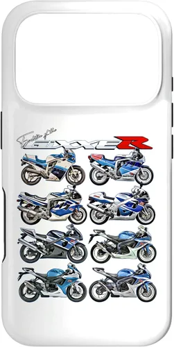 Vista 30 de Gixxer, Evolution, GSXR, Road Racing, Motocicleta, Motocicleta, Funda de bicicleta para iPhone 17