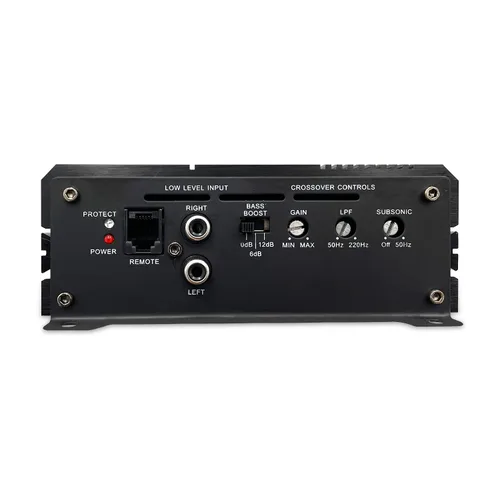 Vista 4 de CT Sounds Amplificador monobloque de audio para automóvil CT-3200-1D Clase D, 3200 vatios RMS
