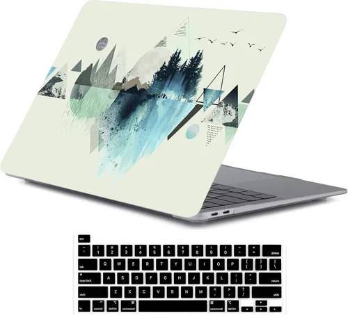 Vista 17 de LanBaiLan Compatible con MacBook Pro de 13 pulgadas con barra táctil 2022 2020 2019 2018 2017 2016 versión M1 M2 A2338 A2289 A2251 A2159 A1989 A1706