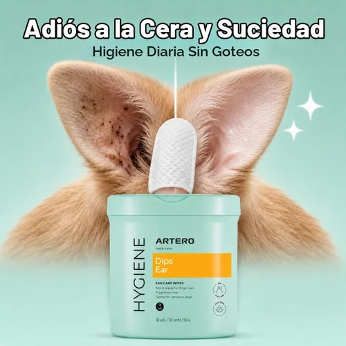 Vista 6 de ARTERO Toallitas desechables para limpieza de oídos