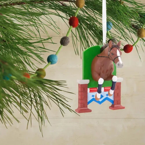 Vista 5 de Hallmark Adorno de Navidad de caballo