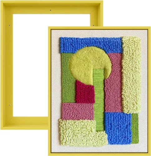 Vista 12 de FOLKOR Floating Frame for 8x10 Inch Canvas Painting with 0.6-0.8" Deep, 2 Pack Canvas Floater Frame Living Room Decor, Wall Art frame for Prints Oil