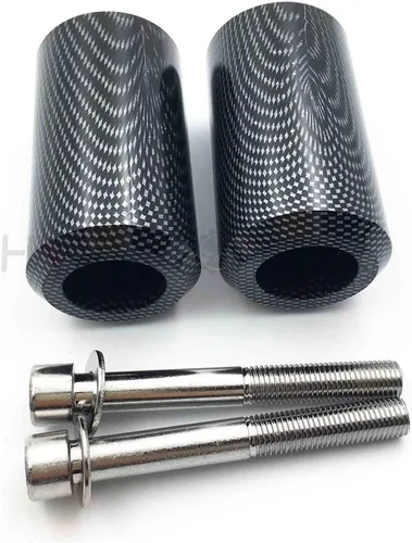 Vista 12 de Protector de deslizamiento de marco con puntas, protector contra caídas, aluminio negro para Yzf 600R Thundercat 96-07 [N/P: MT290-012]