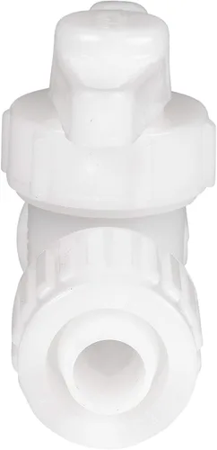 Vista 6 de RecPro Hardware de fontanería RV 06880 Válvula de parada de 2 vías tipo compresión de 1/2" Accesorio de cierre Accesorios
