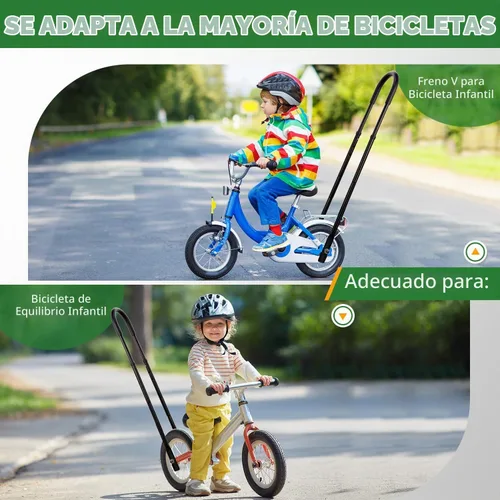 Vista 6 de LEICHTEN 6 Height Adjustable Bike Safety Trainer Handle for Children