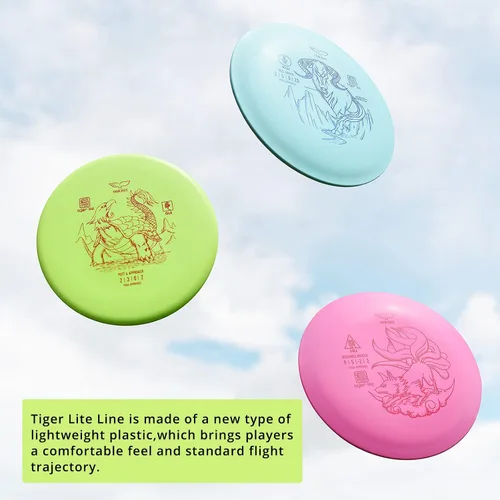 Vista 5 de Yikun Disc Golf Starter Kit – 5.29-5.64 oz Set Incluye controlador, rango medio, putter para jugadores principiantes