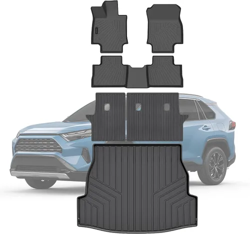 Vista 51 de Revestimientos de suelo para Acura ADX y Honda HR-V 2023-2026 TPE 2023-2026 TPE protección para todo tipo de clima, tapetes de primera y 2ª fila