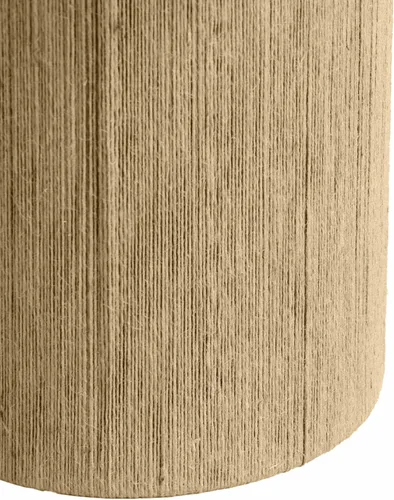 Vista 5 de Tov Furniture Corrine - Lámpara de mesa de yute natural