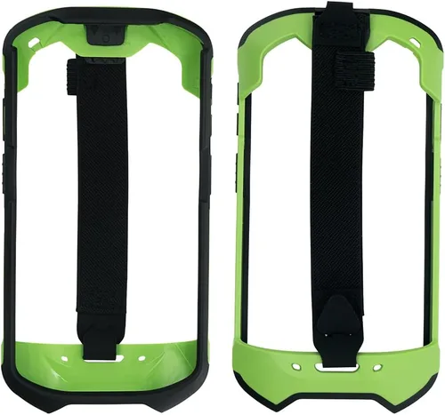 Vista 2 de IYOUBOL Funda Protectora Amortiguadora Resistente con Correa de Mano para Zebra TC51 TC510K TC52 TC56 TC57 (Verde)