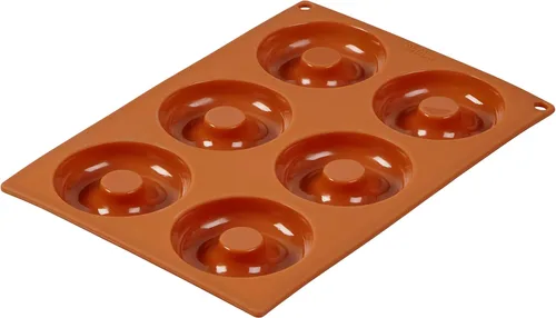 Vista 3 de Wilton Bandejas para Donas de Silicona Antiadherente de Grado Alimenticio, Bandejas para Hornear, Juego de 2