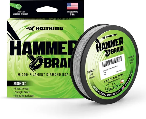 Vista 15 de KastKing Línea de pesca con trenza de martillo, línea trenzada resistente a la abrasión, fabricada en los Estados Unidos, línea superline