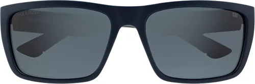 Vista 2 de CAT 8021 - Lentes de sol cuadrados polarizados para hombre, azul marino mate, 2.54 pulgadas, protección UV400, Azul marino mate