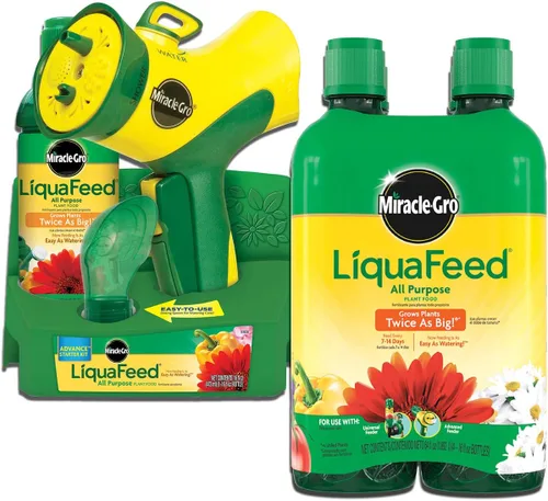 Vista 12 de Miracle-Gro 1016111 LiquaFeed Advance Kit de inicio con alimentador de jardín (paquete de 6), 16 onzas