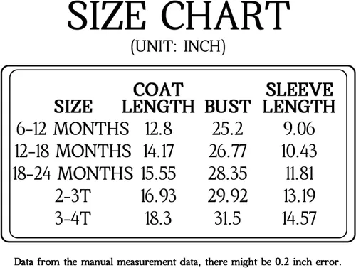 Vista 7 de Chaqueta acolchada acolchada para bebé niño y niña, abrigo cálido para invierno y nieve