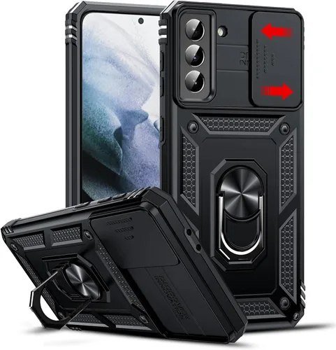 Vista 14 de LeYi Funda para Moto G Stylus 2022 4G (no compatible con 5G), funda para Moto G Stylus con 2 protectores de pantalla, funda protectora de grado Oro