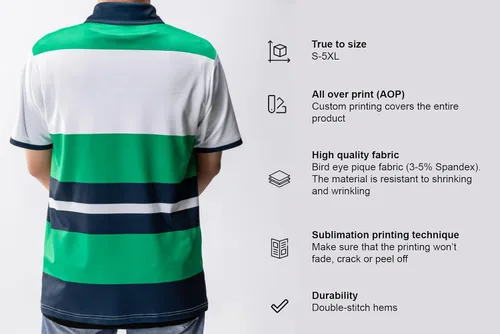 Vista 7 de ThuhaTree Store - Camisa polo personalizada de El Salvador para hombres y mujeres, S-5XL, polo de El Salvador para mujer, polo El Salvador