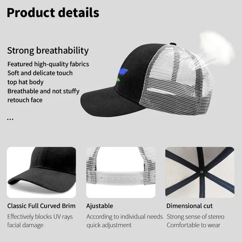 Vista 7 de devor Cap Mushrooms Baseball Caps, Graphic Dad Hats for Men