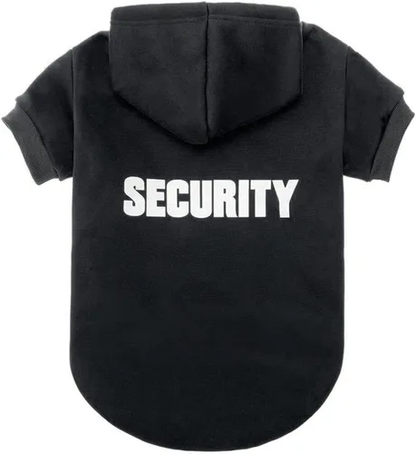 Vista 7 de BINGPET - Sudaderas con capucha de seguridad para perros, suéter para cachorros, abrigos para perros para clima frío, suéter con capucha abrigado
