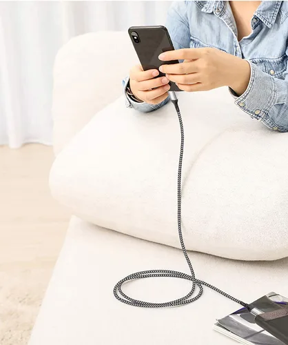 Vista 6 de Cable USB-C a USB-C de 60 W [2 unidades de 6.6 pies], cable de carga rápida Grtoeud tipo C para Apple MacBook Air de 13 pulgadas, iMac, iPad