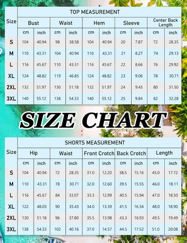 Vista 7 de Camisa hawaiana para hombre, elegante, estampado tropical, pantalones cortos, transpirable, de secado rápido, ropa de playa