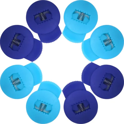 Vista 25 de AliBall Glove Locks - Juego de 8 cerraduras de encaje para guantes, nunca más necesitarás nudos, se adapta a todos los guantes de béisbol y sóftbol
