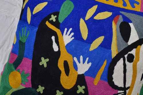 Vista 5 de Matisse Funda de almohada decorativa – Cojín moderno para silla Almohadas modernas de granja Almohada de flores para exteriores Cojines