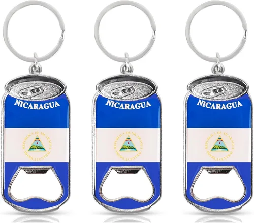 Vista 8 de Jamaica - Llavero abridor de botellas de cerveza - Set de 3 - Lata
