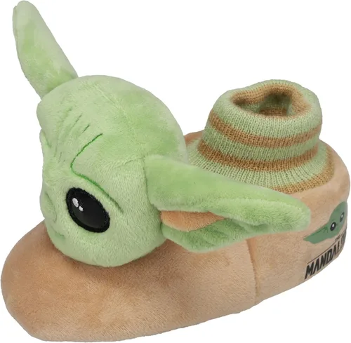Vista 3 de STAR WARS Pantuflas para niños pequeños novedosas pantuflas de cuerpo completo