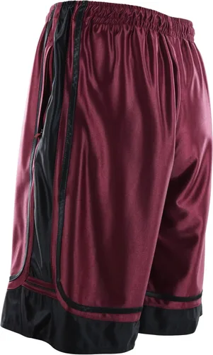 Vista 4 de Pantalones cortos de baloncesto para hombre con bolsillos con cremallera