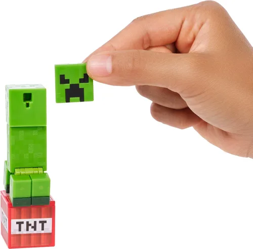 Vista 2 de Minecraft Comic Maker Creeper Figura de acción