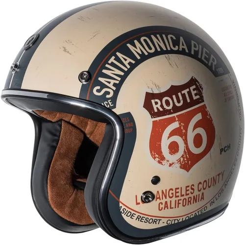 Vista 21 de TORC T50/Del Mar Casco de Motocicleta con Cara Abierta 3/4 con Gráficos